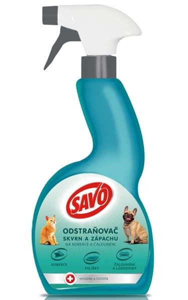 Savo Pet odstraňovač skvrn a zápachu na koberce 450ml