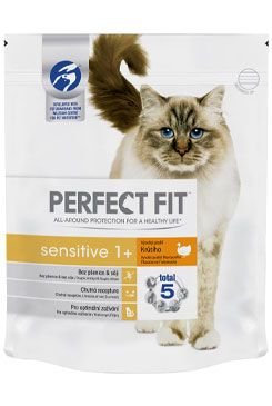 Perfect Fit CAT Sensitive 1+ s krůtím 1,4kg