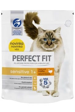 Perfect Fit CAT Sensitive 1+ s krůtím 750g