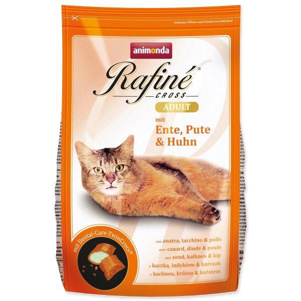 Granule Rafiné Cross Adult kachna,krůta, kuře 1,5 kg