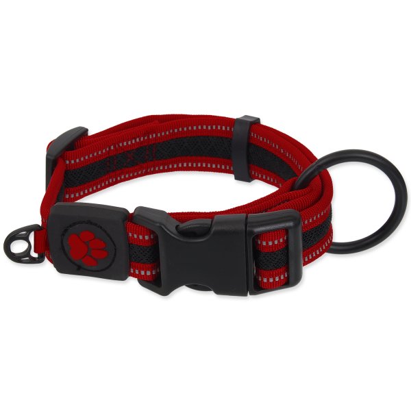 Obojek ACTIVE DOG Fluffy červený L 1ks