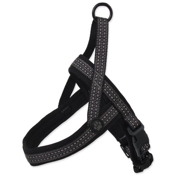 Postroj ACTIVE DOG Neoprene šedý M 1ks