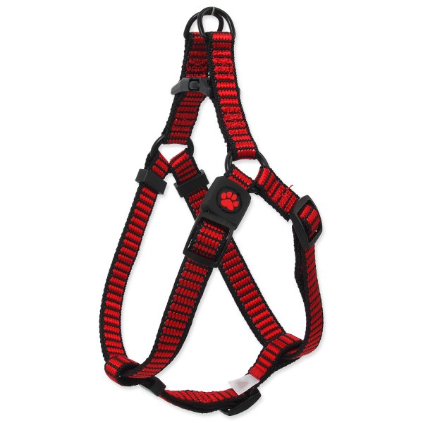 Postroj ACTIVE DOG Premium červený L 1ks