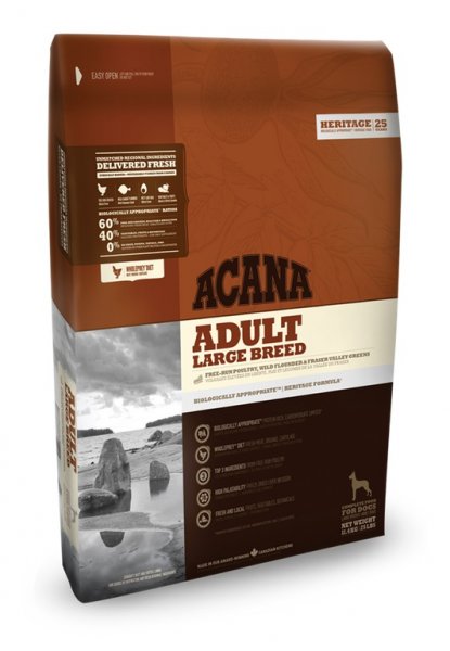 ACANA HERITAGE ADULT LARGE BREED 2 x 17kg