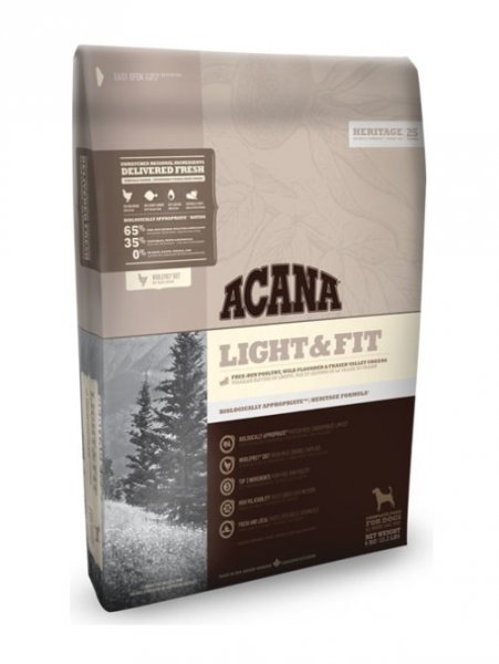 ACANA HERITAGE LIGHT & FIT 2 x 11.4kg