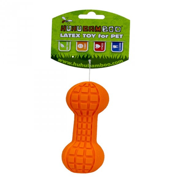 Huhubamboo činka oranžová 14cm