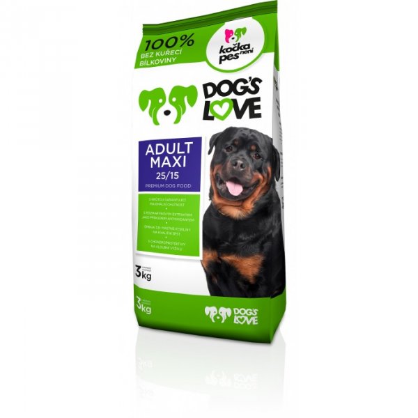 Dogs love Adult Maxi 3kg