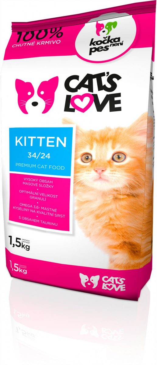 Cats love Kitten 1,5kg