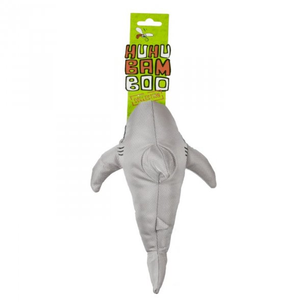 Huhubamboo Animal žralok Marko šedý/modrý 25 cm