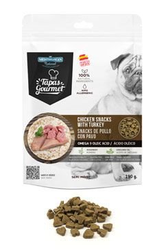 Tapas Gourmet Snack for dog Chicken and Turkey 190g