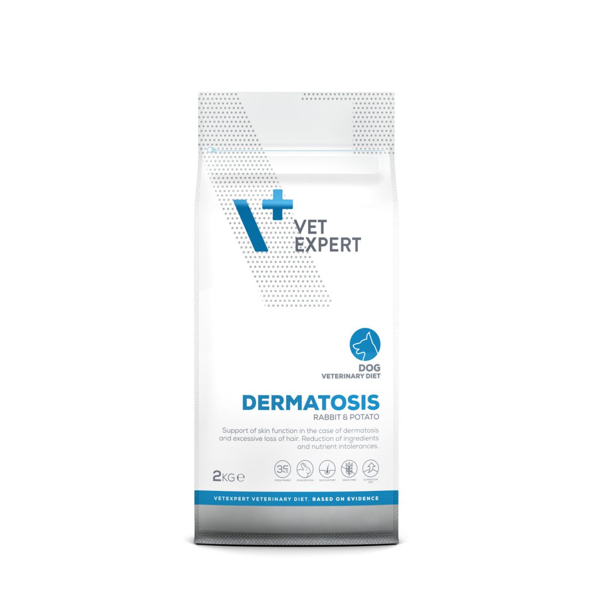 VetExpert 4T Dermatosis Dog Rabbit Potato 2kg