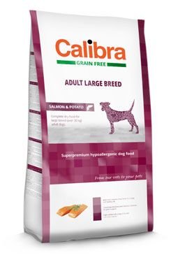 Calibra Dog GF Adult Large Breed Salmon 2 x 12kg