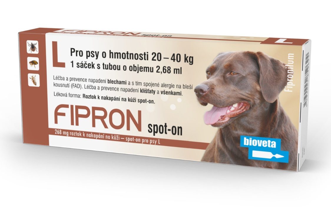 Fipron 268mg Spot-On Dog L sol 3x2,68ml