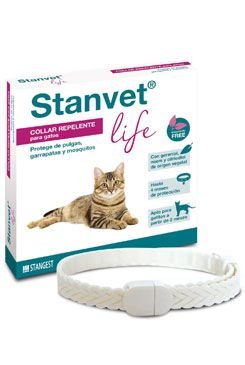 Stanvet Life Obojek Antiparazitární pro Kočky 37cm