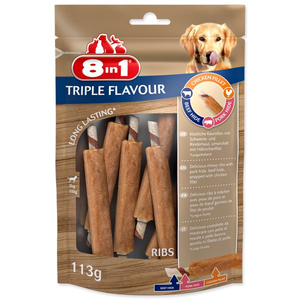Pochoutka 8in1 Triple Flavour ribs (6ks)