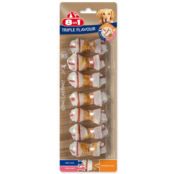 Pochoutka 8in1 Triple Flavour XS (7ks)
