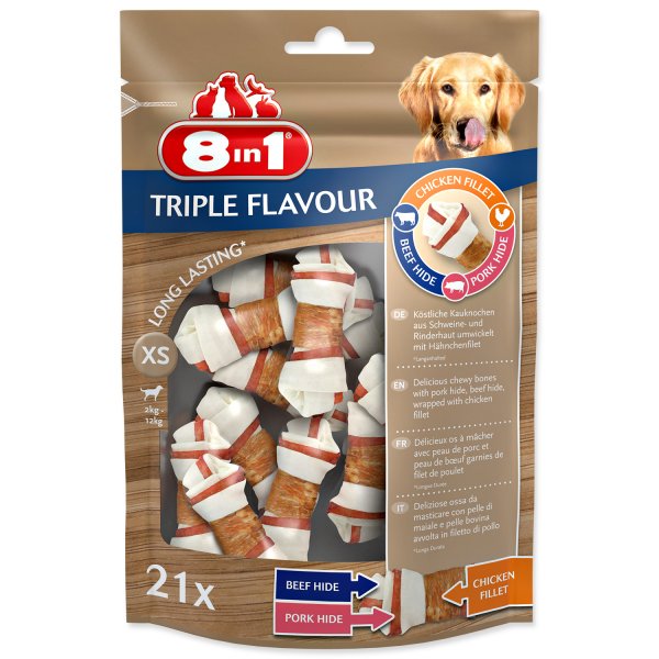 Pochoutka 8in1 Triple Flavour XS (21ks)