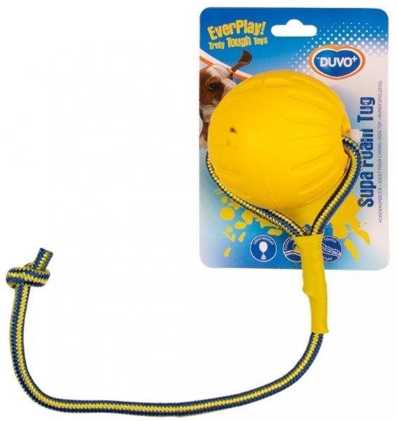 Hračka pěn. Míč s provázkem 7cm Duvo+