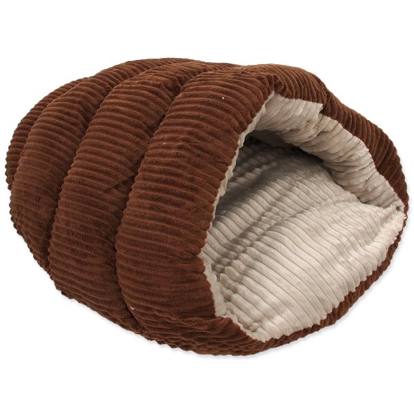 Pelíšek DOG FANTASY Comfy2 světle hnědý 55 cm 1ks