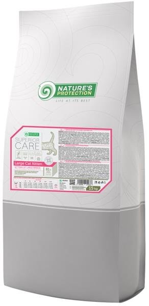 Natures Protection Cat Dry Superior Large Cat Kitten 15 kg