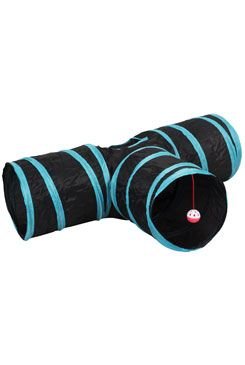 Hračka kočka tunel 4 cesty s doplňky 80x55x25cm