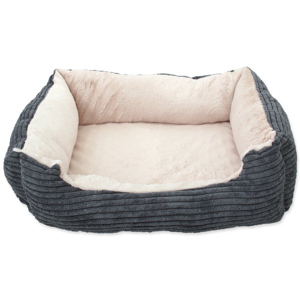 Pelíšek DOG FANTASY Orthopedic 68x55x15cm šedý
