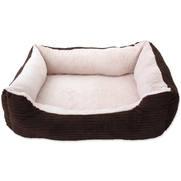Pelíšek DOG FANTASY Orthopedic 68x55x15cm čokoládový
