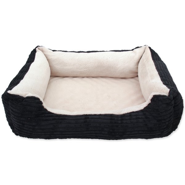 Pelíšek DOG FANTASY Orthopedic 68x55x15cm černý