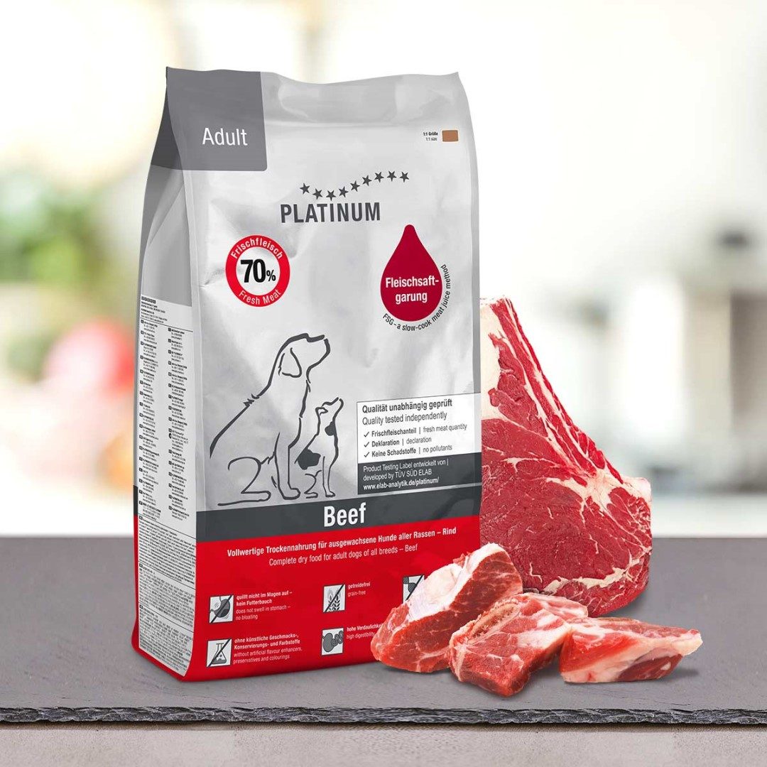 Platinum Natural Adult Beef 1,5 kg