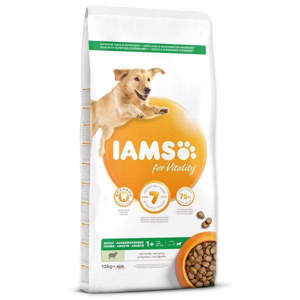 IAMS DOG ADULT LARGE LAMB 12KG