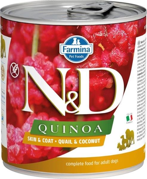 N&D DOG QUINOA Quail & Coconut 285g