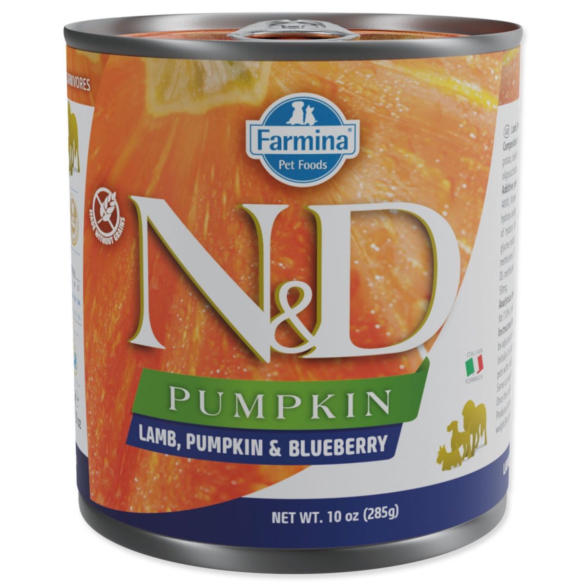 N&D DOG PUMPKIN Adult Lamb & Blueberry 285g