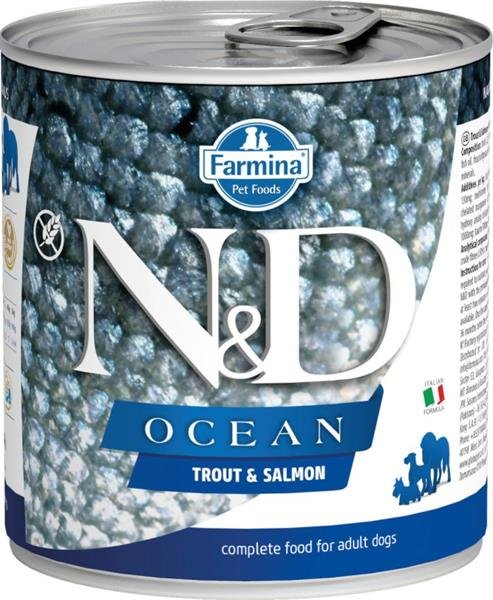N&D DOG OCEAN Adult Trout & Salmon 285g