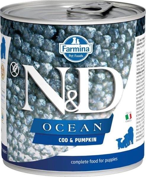 N&D DOG OCEAN Puppy Codfish & Pumpkin 285g