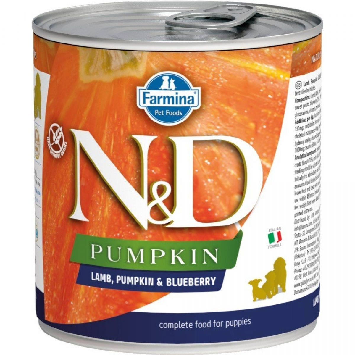 N&D DOG PUMPKIN Puppy Lamb & Blueberry 285g