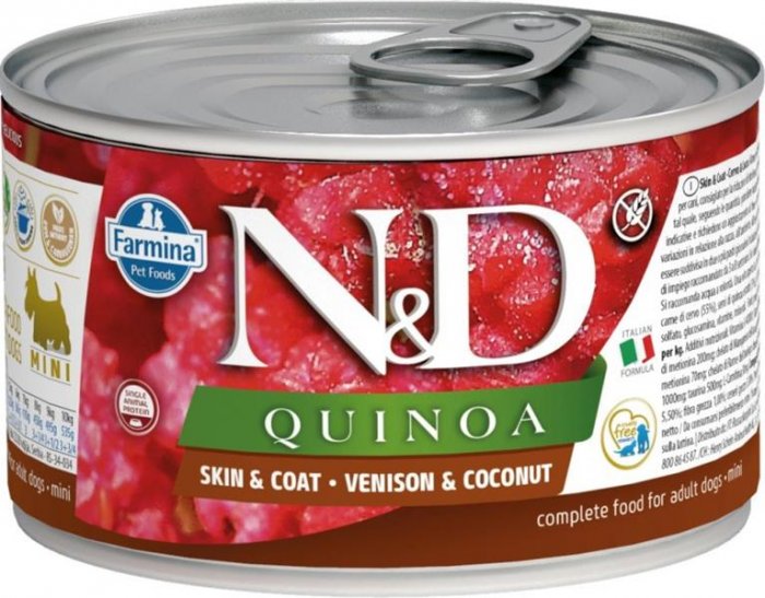 N&D DOG QUINOA Venison & Coconut Mini 140g