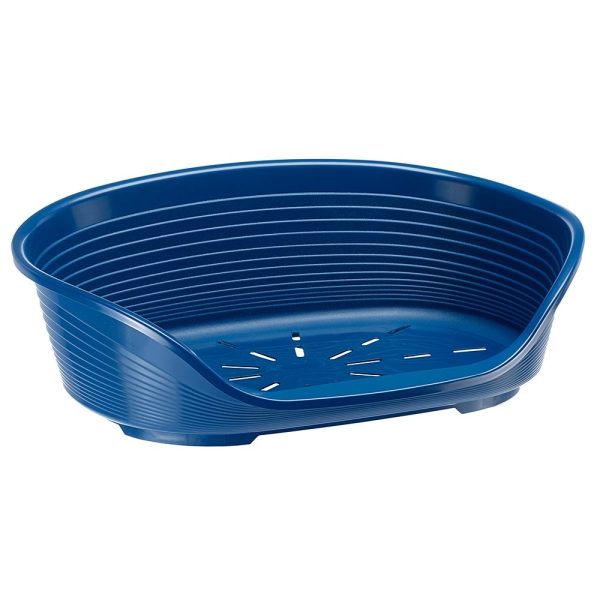 Pelech plast SIESTA DLX 2 modrý 49x36x17,5cm FP