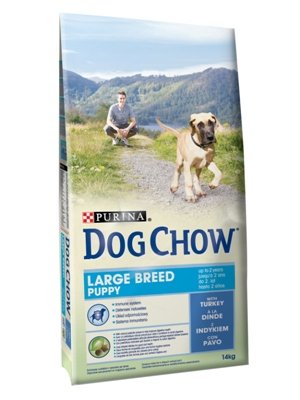 Purina Dog Chow Puppy Large Breed Turkey 2 x 14 kg