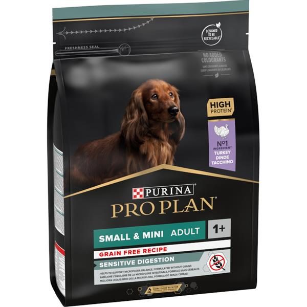 Pro Plan Dog Adult Small&Mini GF Sensitive Digestion Turkey 2,5 kg
