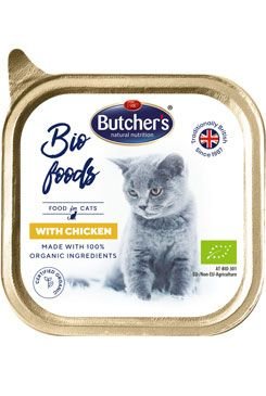 Butcher´s Cat Bio s kuřecím vanička 85g