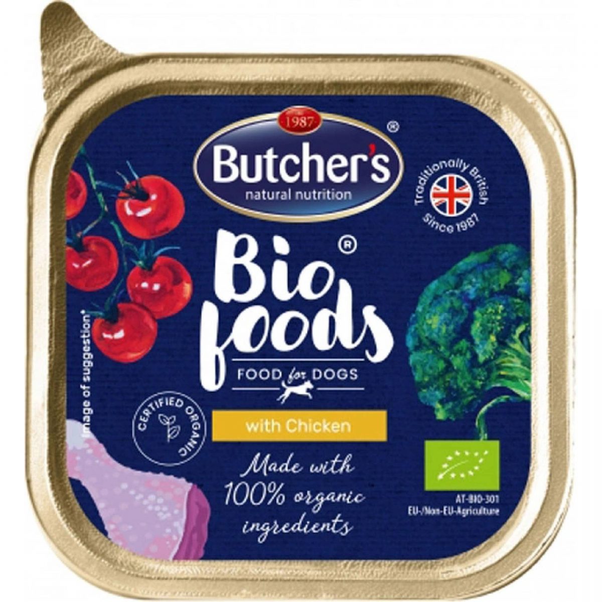 Butcher´s Dog Bio s kuřecím vanička 150g