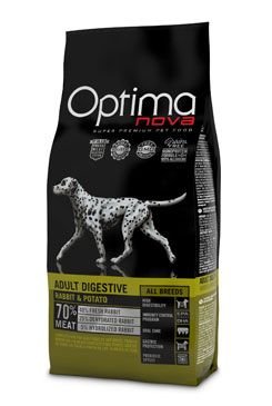 OPTIMAnova Dog Adult Digestive Rabbit & Potato GF 12 kg