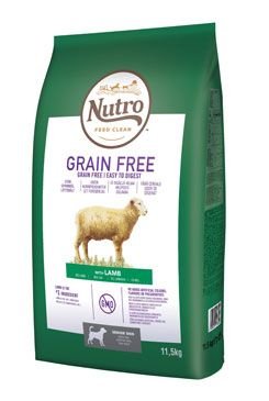 NUTRO Dog Grain Free Senior Lamb 11,5kg