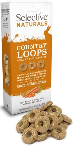 Supreme Selective Naturals snack Country Loops 80 g