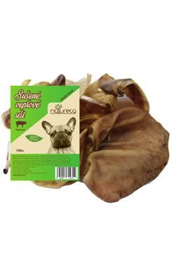 NATURECA pochoutka Vepřové uši sušené 10ks 500g