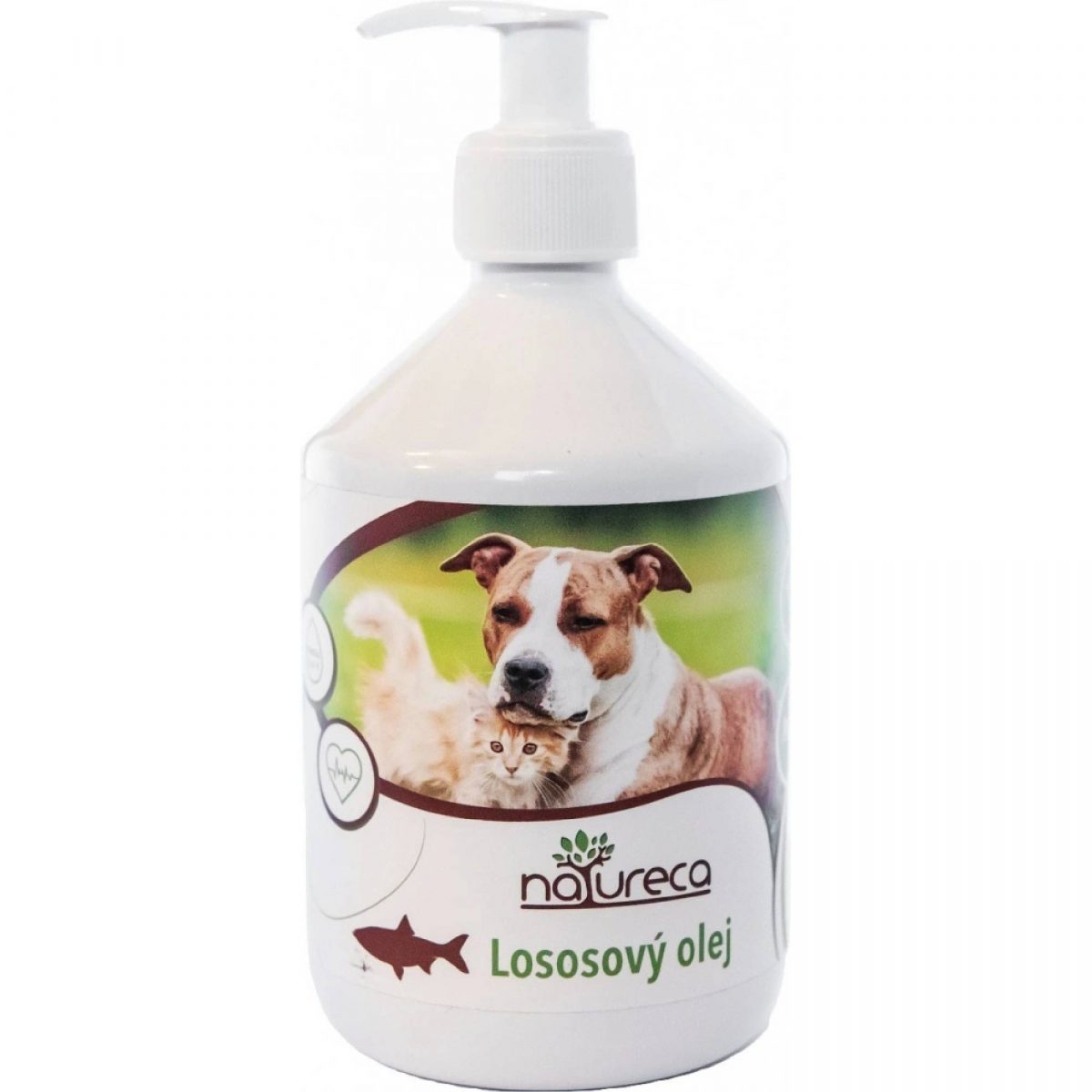 NATURECA Lososový olej 100% 500ml