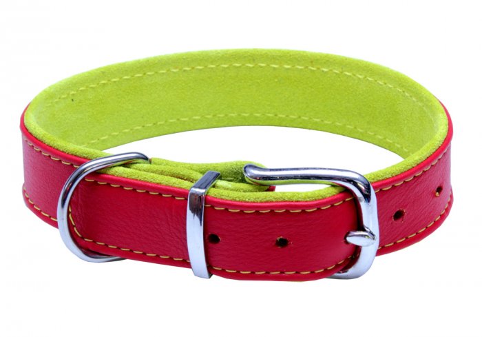 Obojek Jacky 32x32-41 červeno-černý B&F
