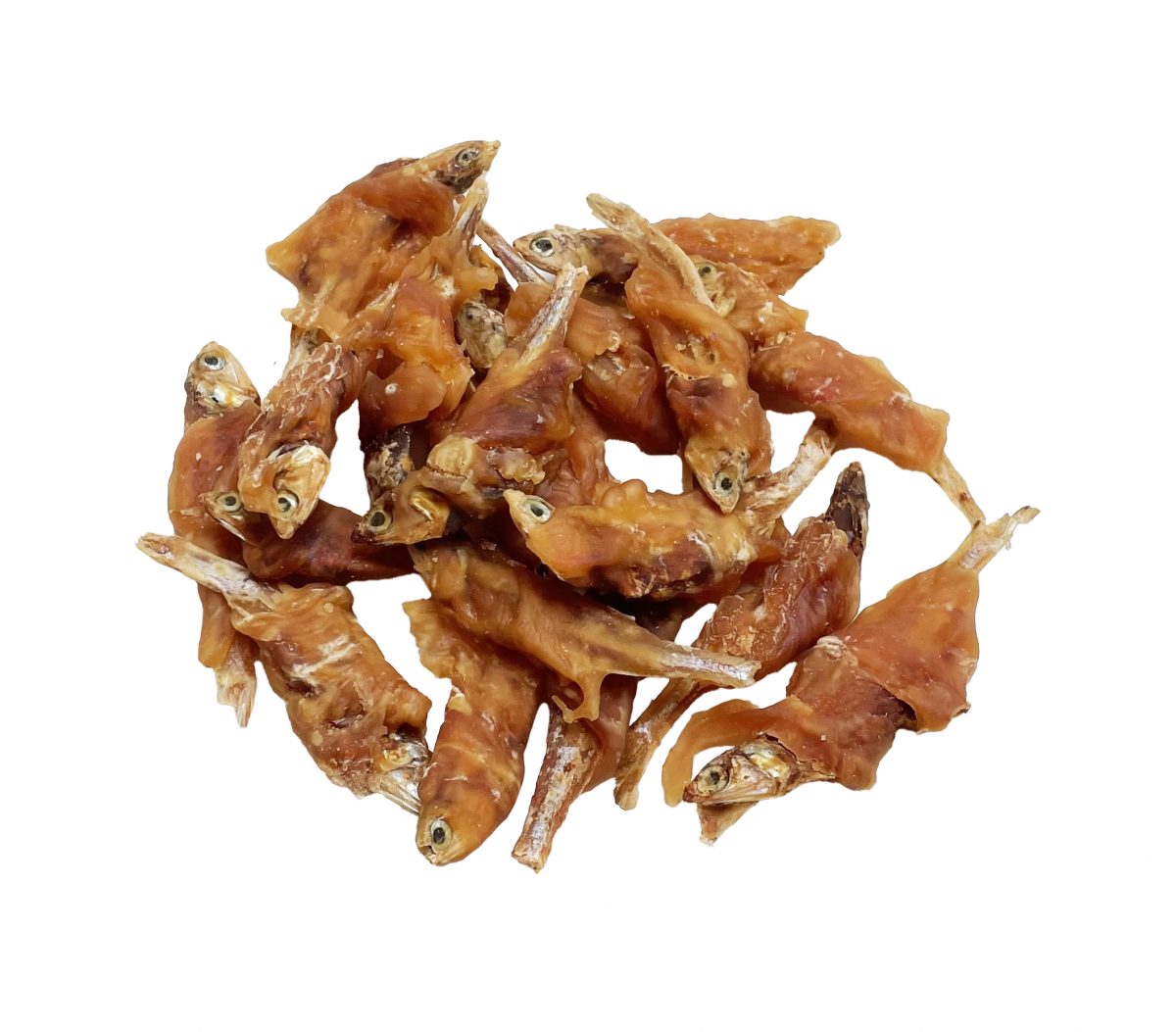 Rybičky omatané kuřecím masem 80g