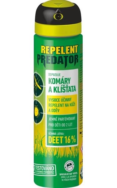 PREDATOR repelent spray 90ml 16%DEET