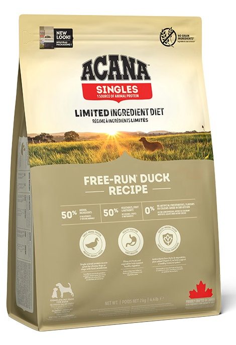Acana Dog Free-run Duck  Singles 2kg